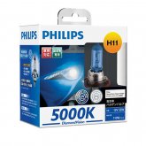 Комплект автоламп Philips H11 12V-55W (PGJ19-2) Diamond Vision (2 шт) 12362DVS2